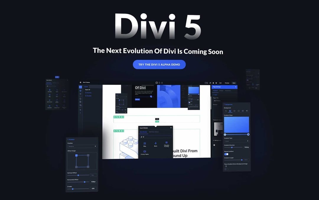 Divi 5 Public Alpha demo